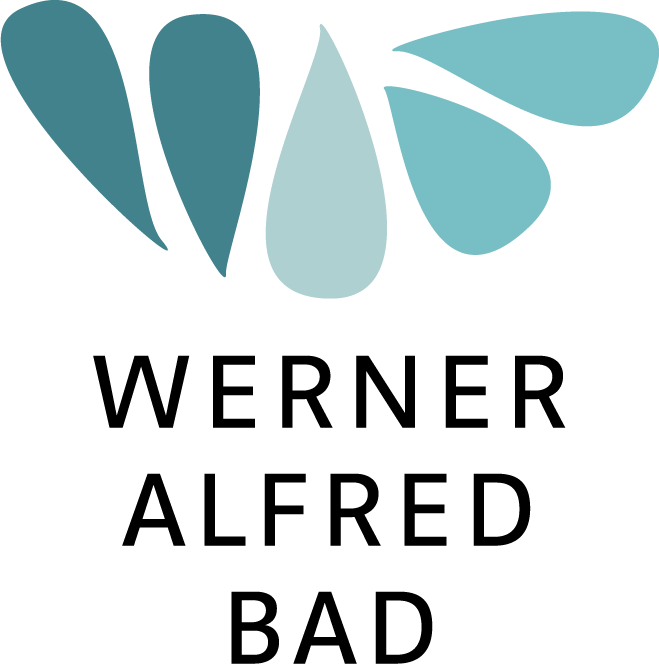 Werner Alfred Bad | Logo | mit Farbe
